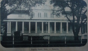 Kediaman Gubernur Jendral Batavia (Foto Koleksi: Kraton Kasunanan Surakarta) 